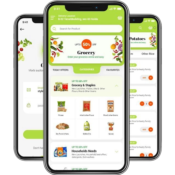 Grocery App about-us